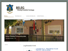 Tablet Screenshot of beleg.hu